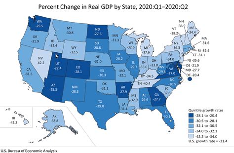 gdp per capita by state over time